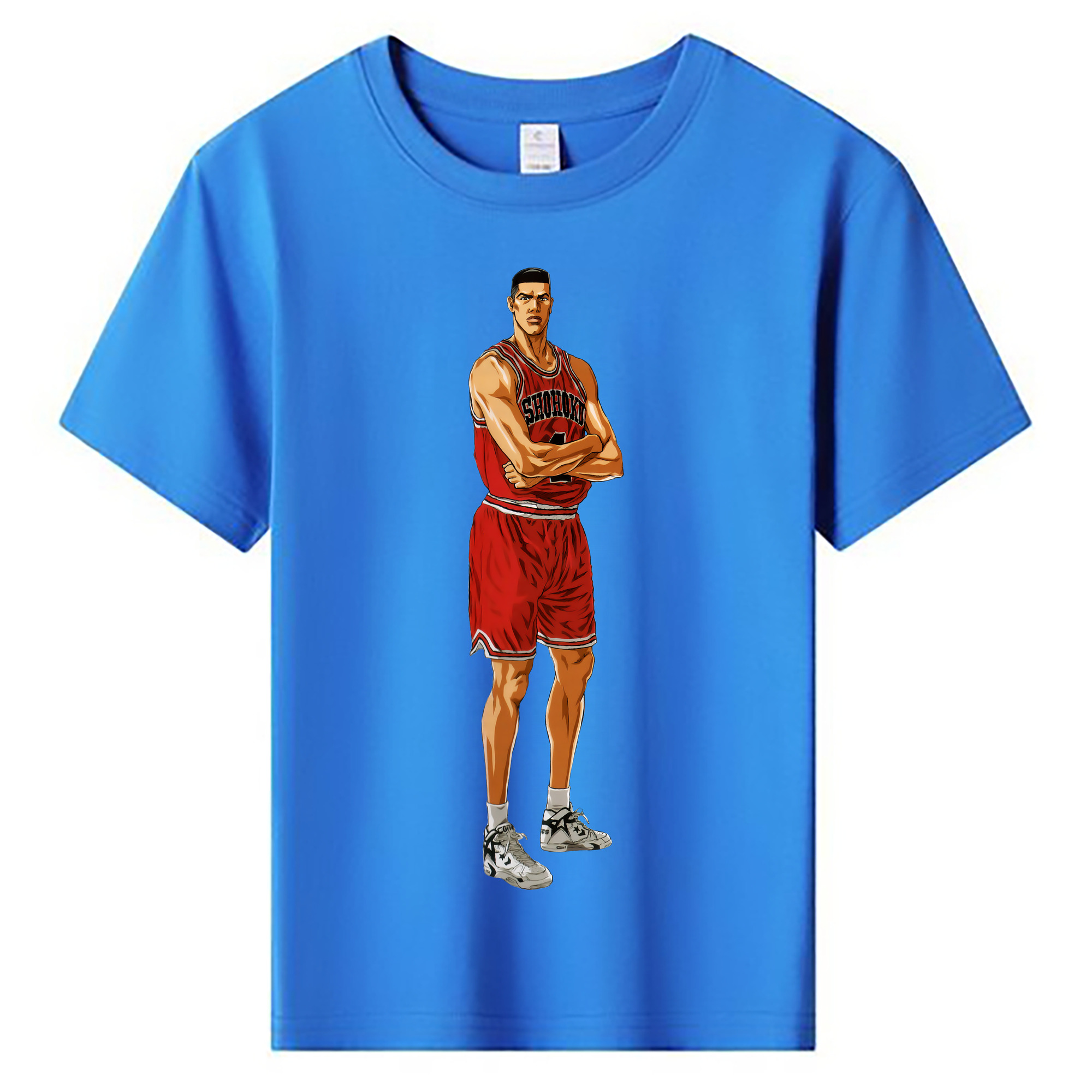（画像用） SLAM DUNK／スラムダンク 綿100％キッズTシャツ（フロントプリント）